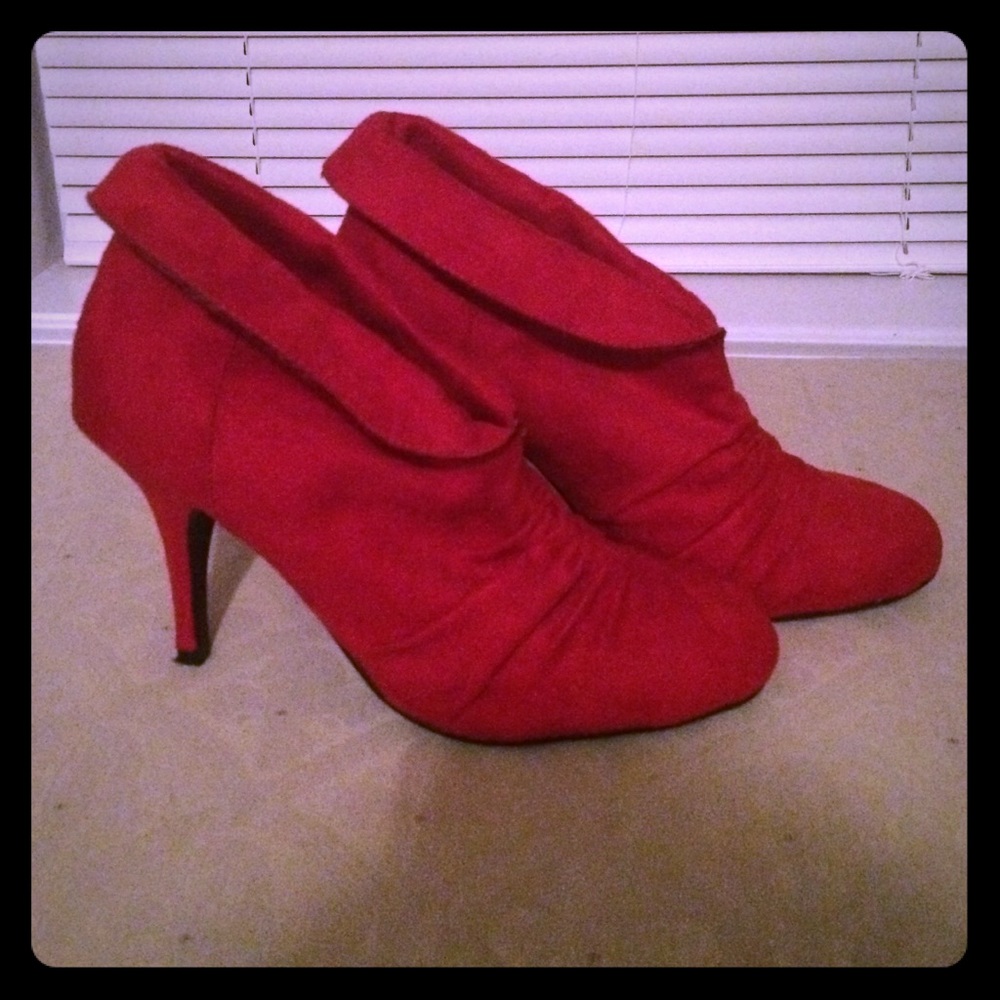 Red booties